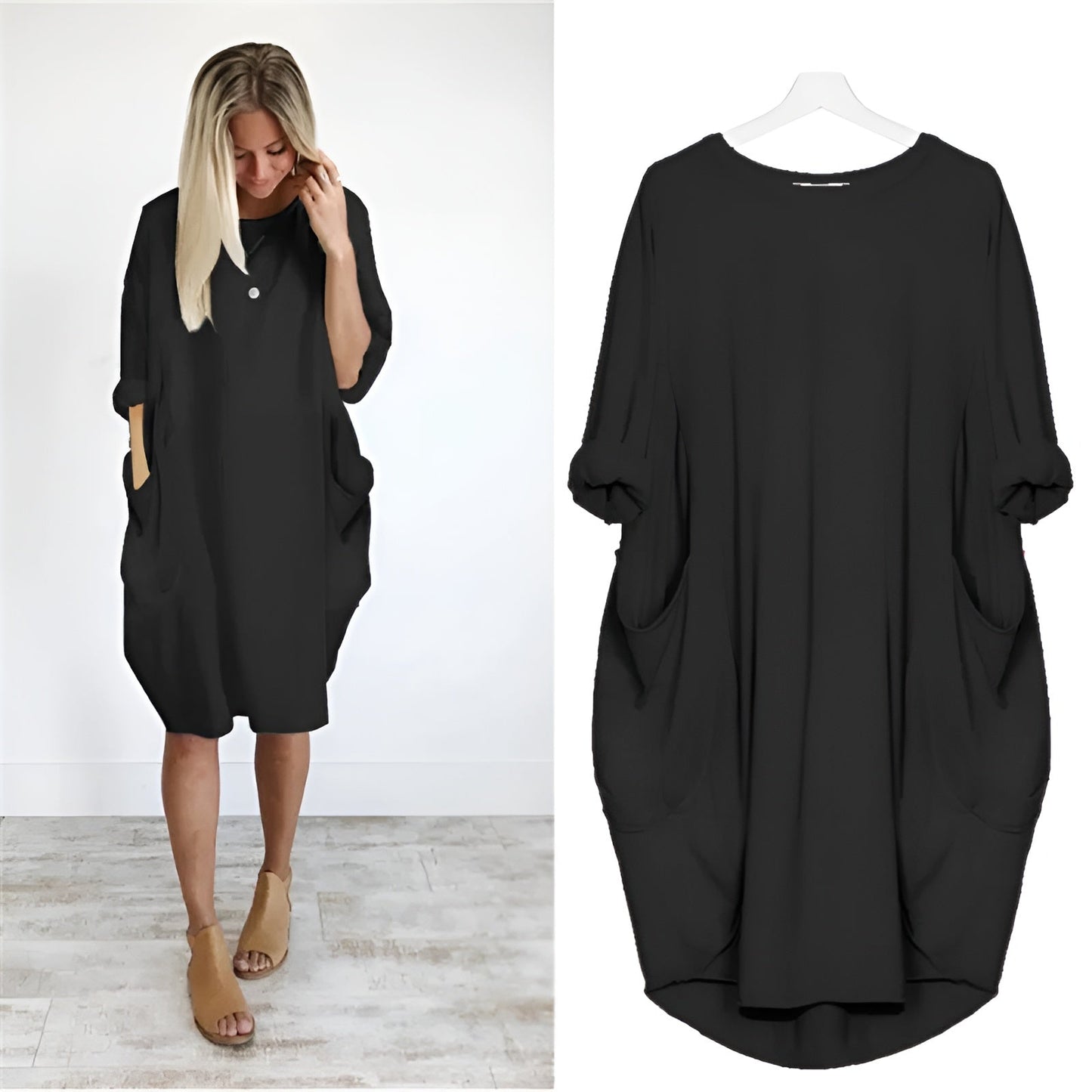 Stylish Mini Party Dress - Olytrend