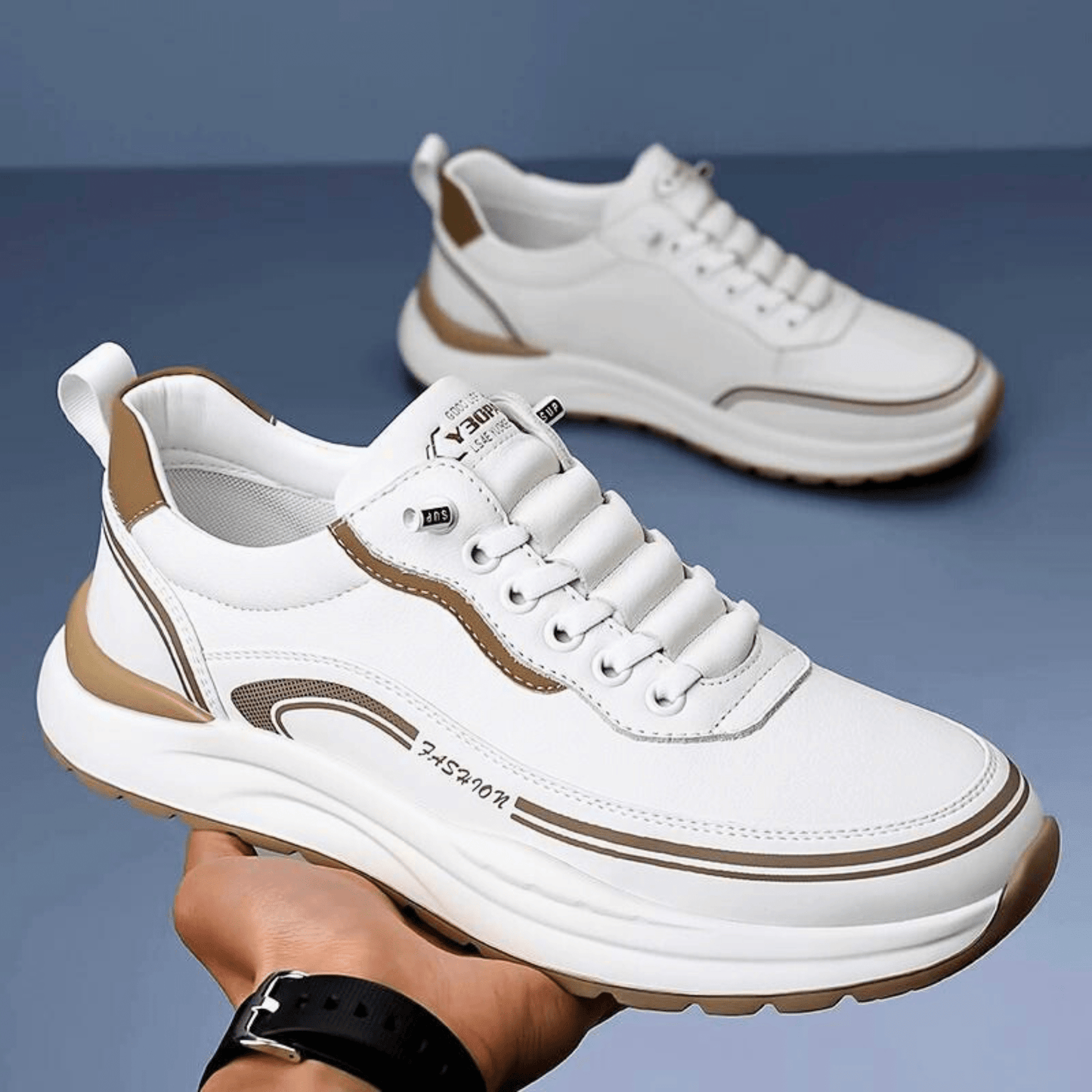 Image of Darryl | Men's Lace-Up Casual Sneakers