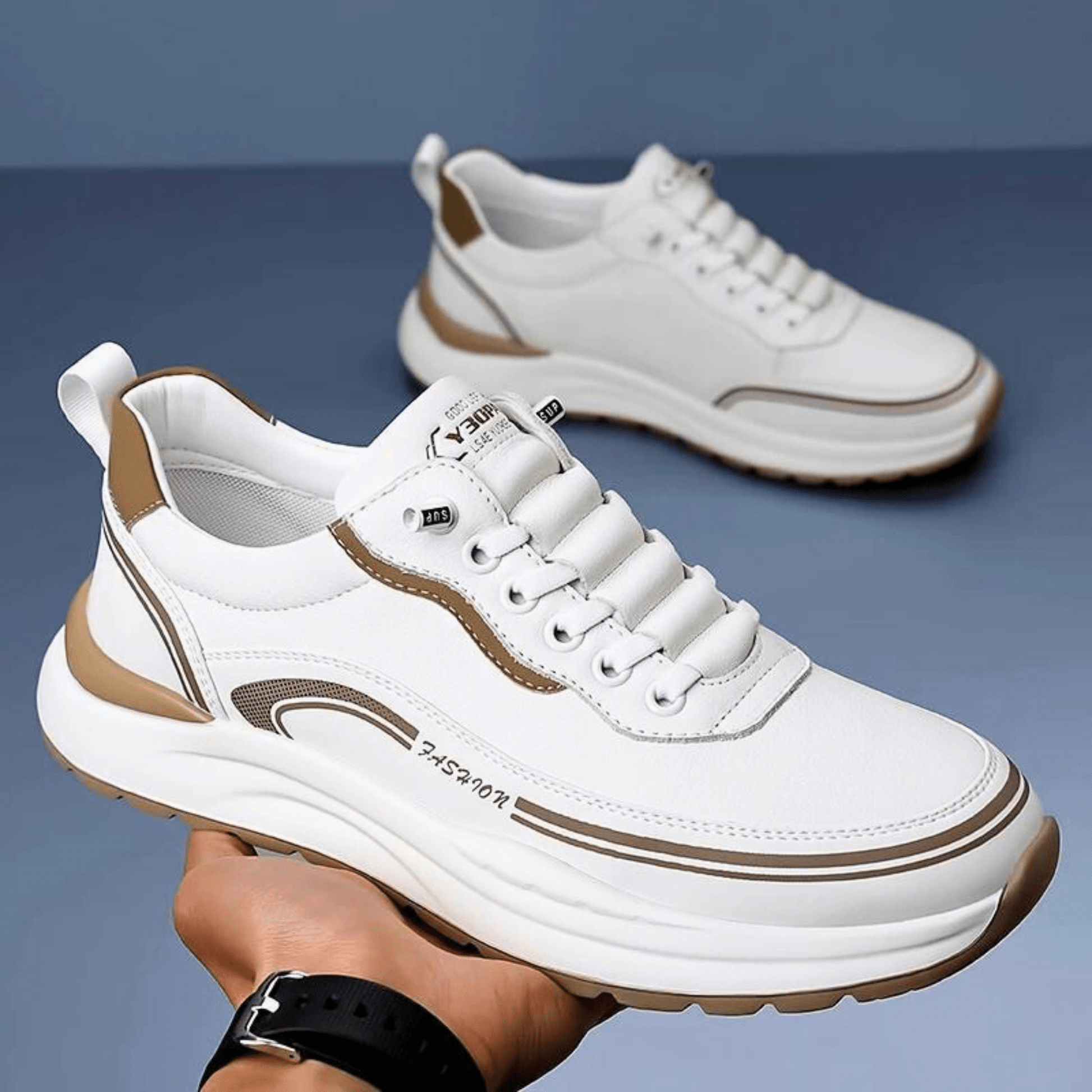 Image of Darryl | Men's Lace-Up Casual Sneakers