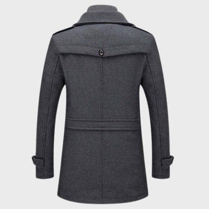 David - Casual Winter Jacket for Men-Gray-M-Nora Luxe