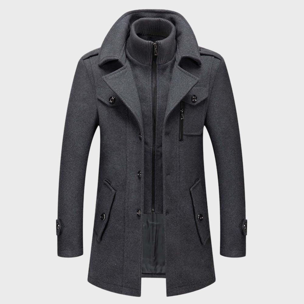 Warm Cozy Mens Winter Coat - Pexav