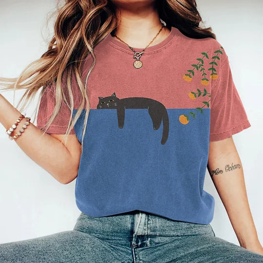 Comfy Casual Women's Graphic Tee Shirt