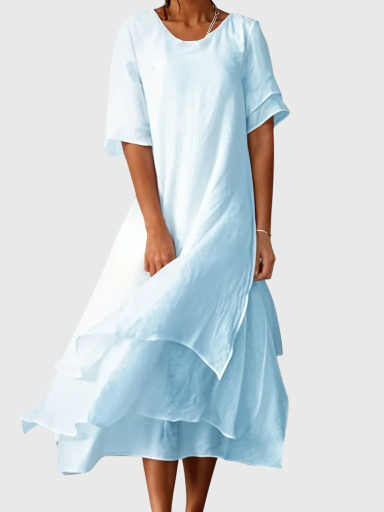 Spring Floral Women's Dress