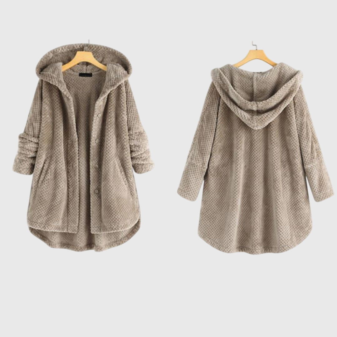 Warm Fleece Hooded Jacket