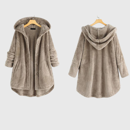 Warm Fleece Hooded Jacket