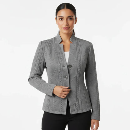 Tailored Women's Single Button Jacket