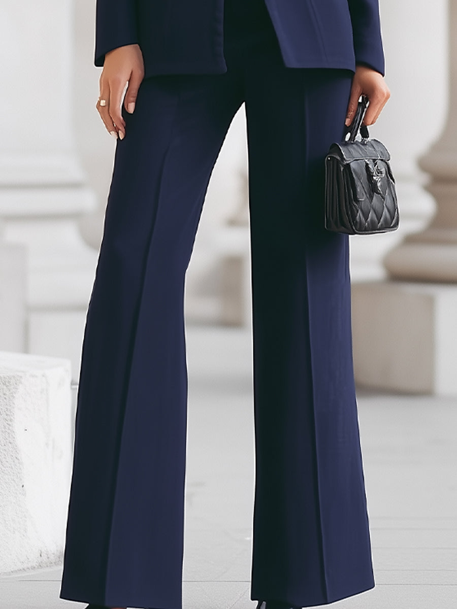 Classic Women's Business Jacket Pants Set