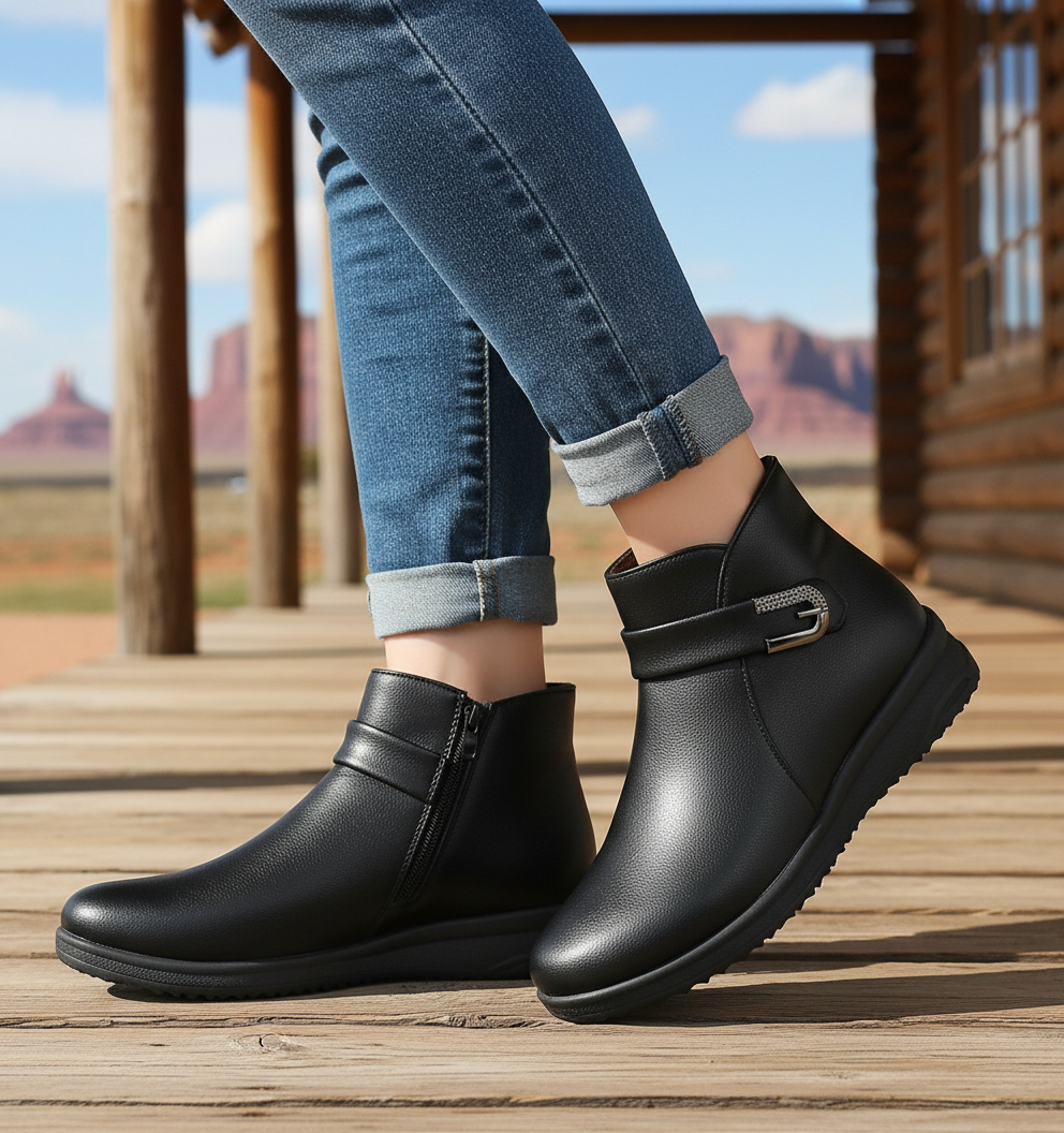 Women's Comfortable Casual Ankle Boots - Nocini