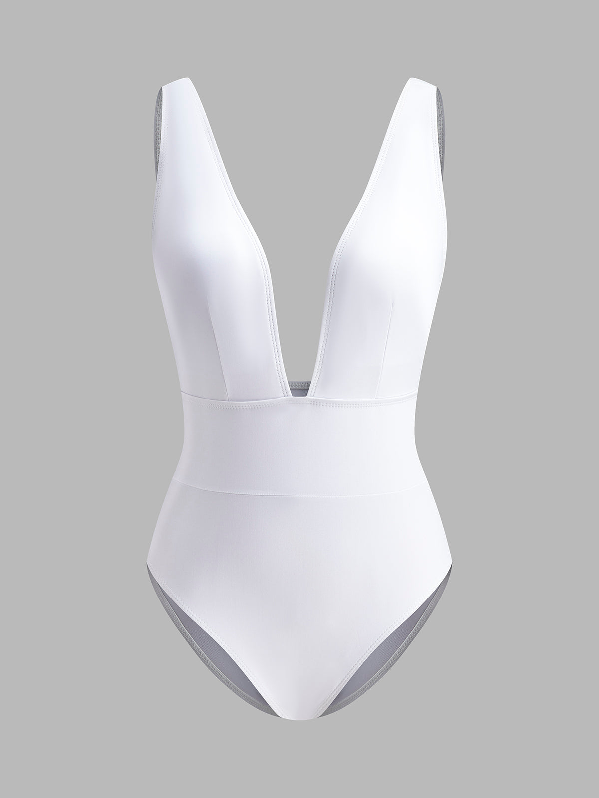 Low Back High Neck One Piece Swimsuit