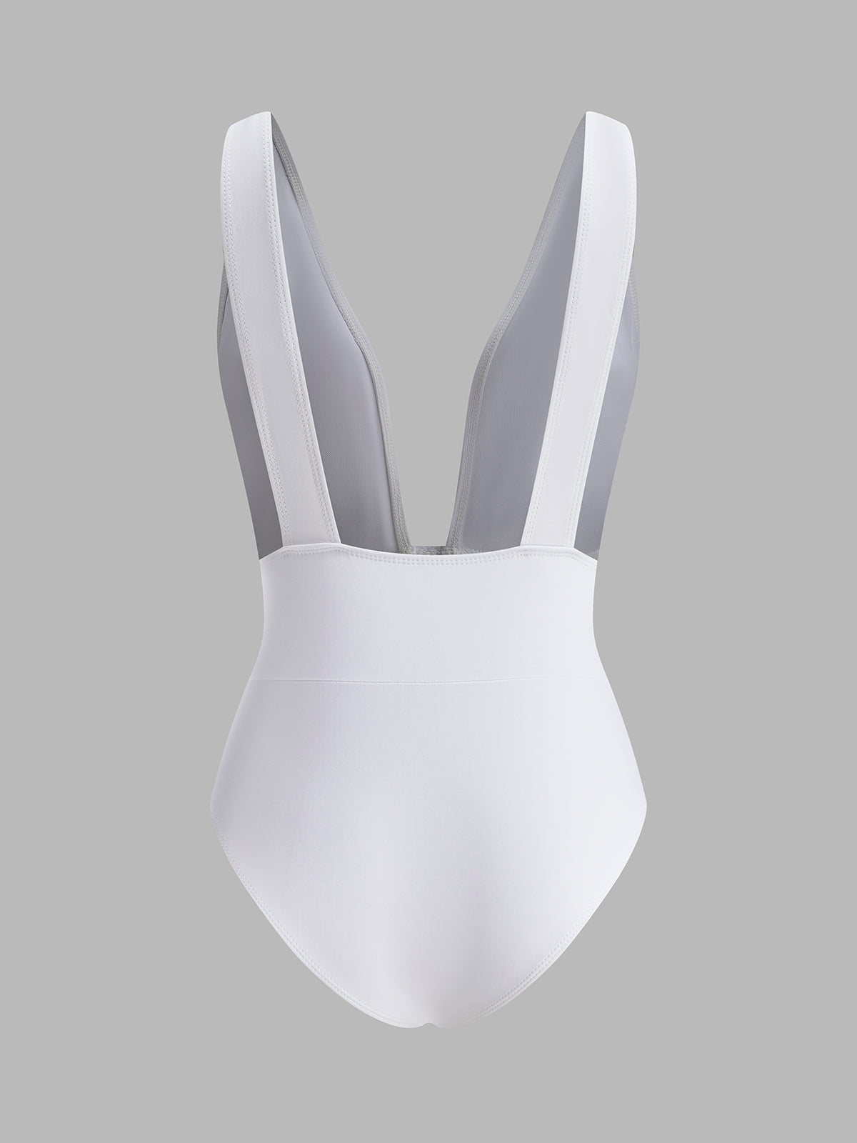 Low Back High Neck One Piece Swimsuit