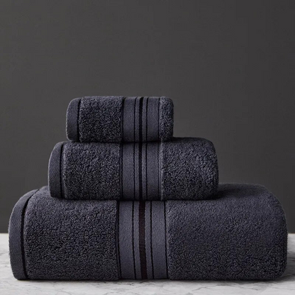 Premium Soft Cotton Bath Towel Set