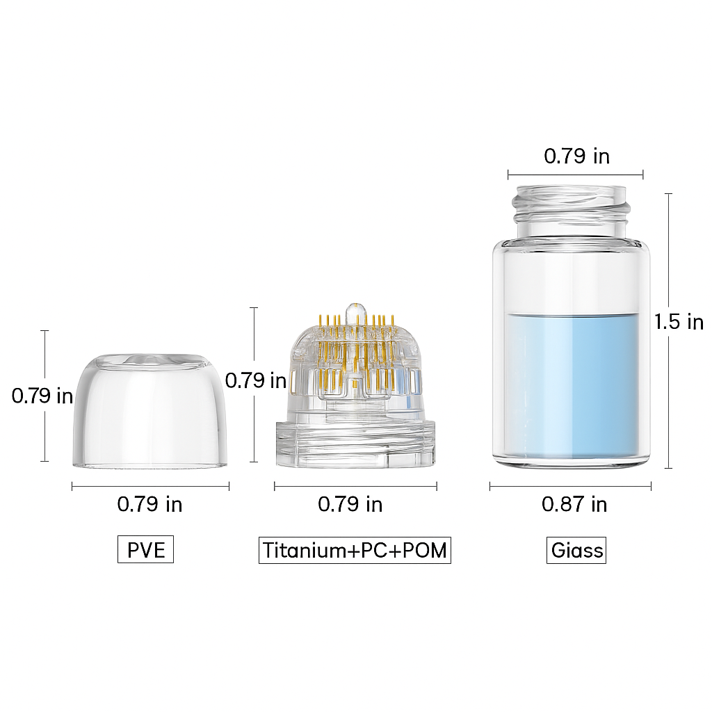 Dermaroller with Microneedling - SkinGlow-0.25mm-Nora Luxe