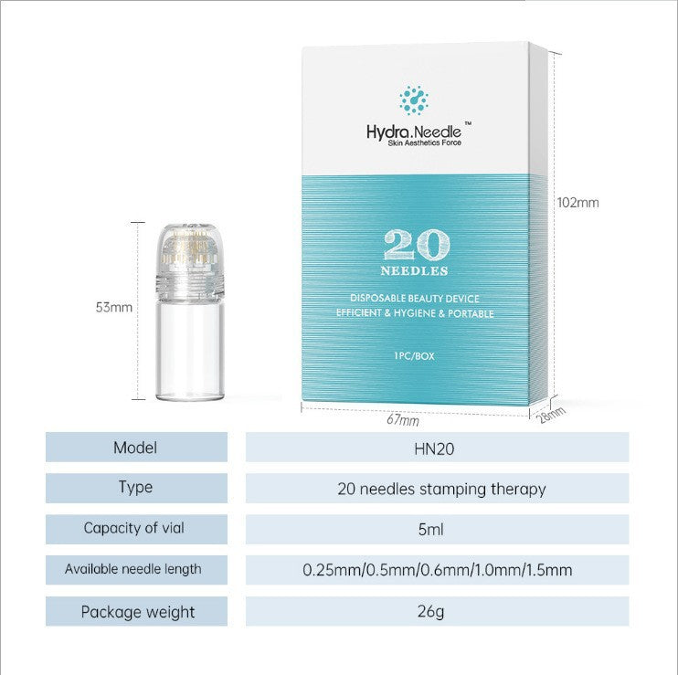 Dermaroller with Microneedling - SkinGlow-0.25mm-Nora Luxe