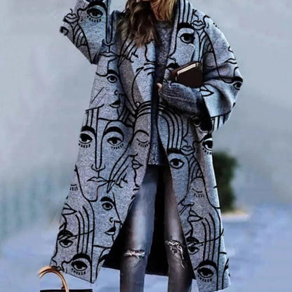 Warm Winter Long Jacket – Cozy Outerwear for Cold Days