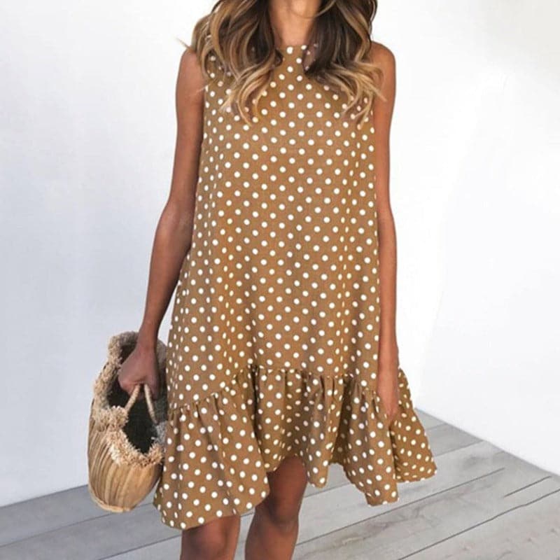Cute Polka Dot Sundress for Women