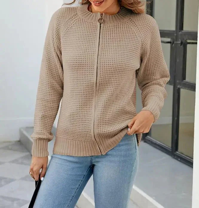 Comfy Everyday Women's Zip Cardigan