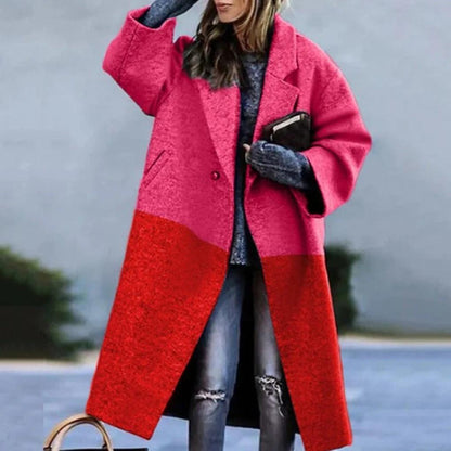 Cozy Winter Long Coat – Thermal Outerwear for Cold Days