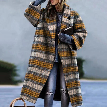 Cozy Winter Long Coat – Thermal Outerwear for Cold Days