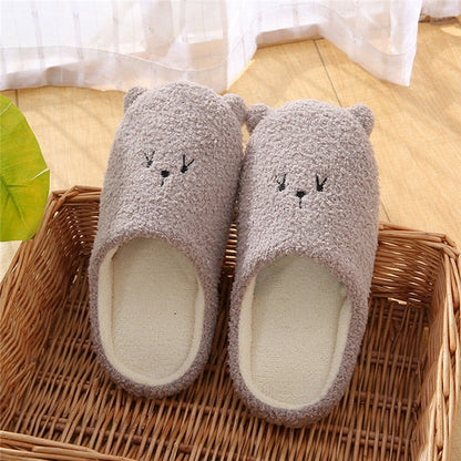 Cozy Women's Holiday Fuzzy Slippers