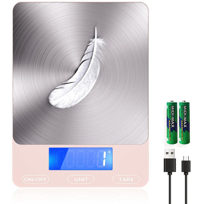 Digital Kitchen Scale - PrecisionPro-Black-Nora Luxe