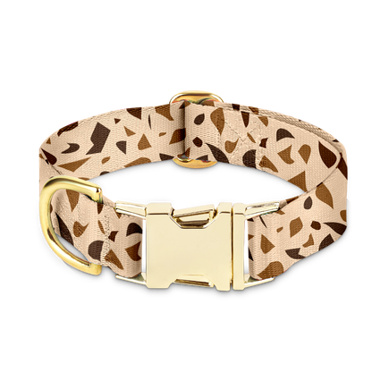 Luxury Dog Collar with Gold Details - Pexav