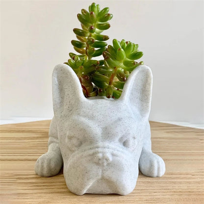 Cute Puppy Figurine Succulent Pot - Pexav