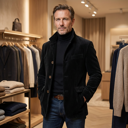 Image of Don | Men's Button-Down Casual Jacket