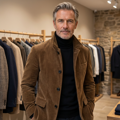 Image of Don | Men's Button-Down Casual Jacket