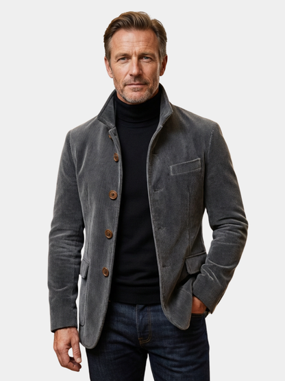 Classic Mens Relaxed Fit Jacket - Olytrend