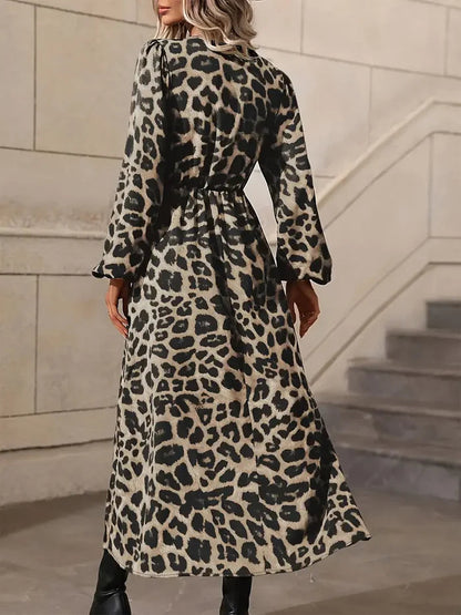 Image of Donna | Women's V-Neck Wrap Maxi Dress