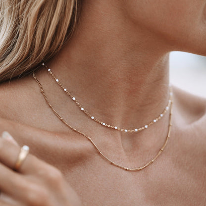Double Bead Choker - Amara-Nora Luxe