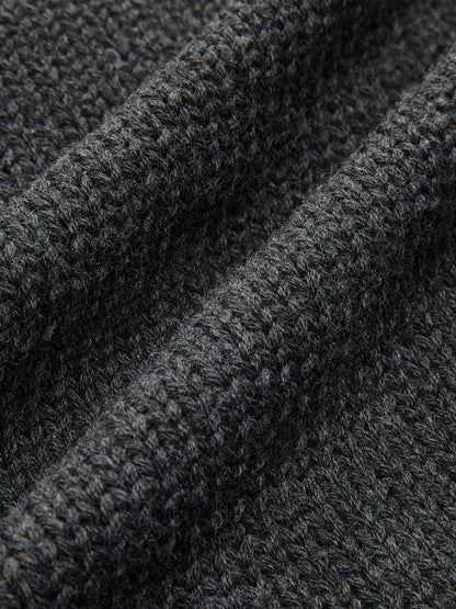 Cozy Dual Zip Pocket Cardigan Sweater