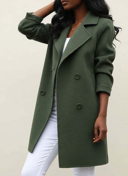 Classic Women's Pea Coat Jacket