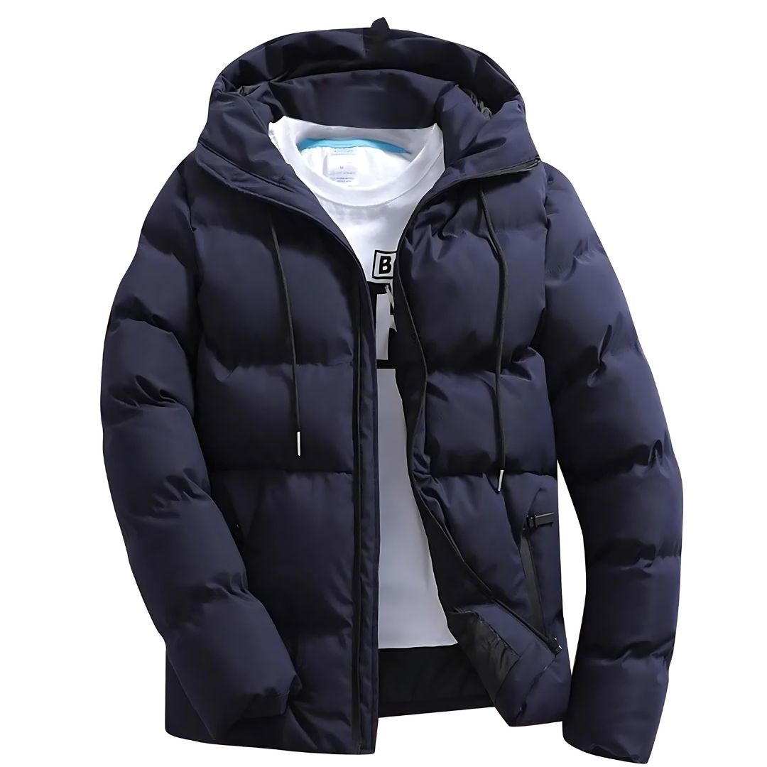 Warm Hooded Padded Winter Jacket - Nocini