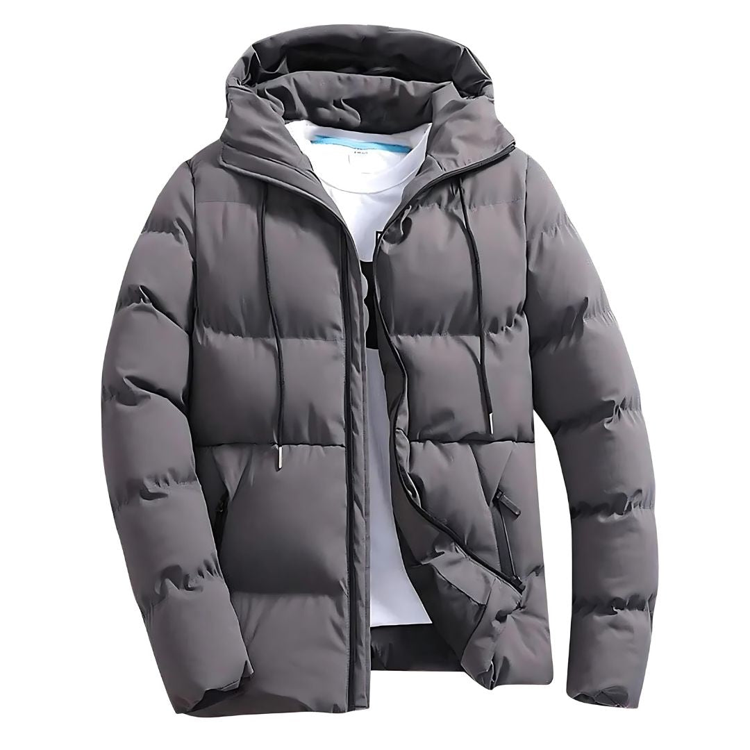 Warm Hooded Padded Winter Jacket