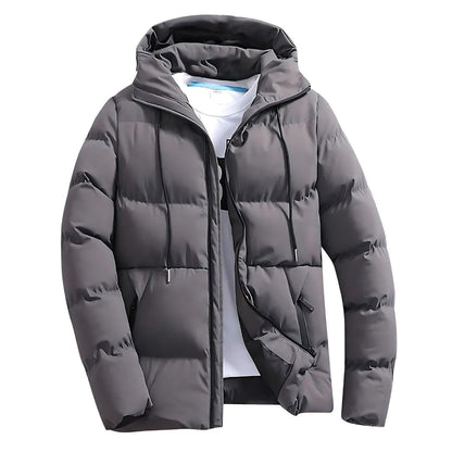 Warm Hooded Padded Winter Jacket