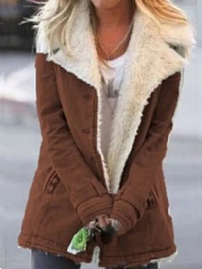 Ladies' Fleece Lined Parka Coat