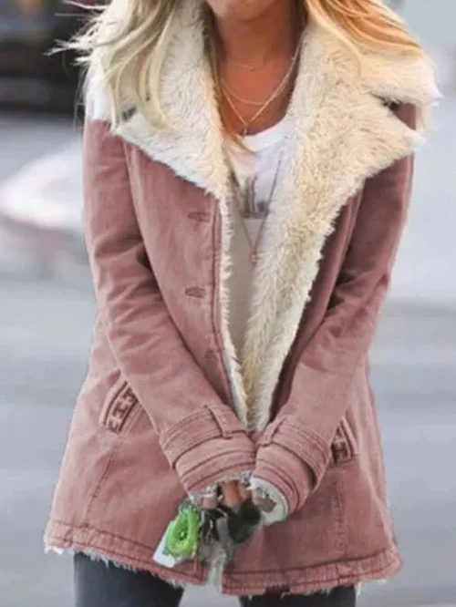 Ladies' Fleece Lined Parka Coat