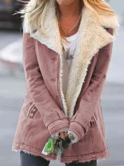 Ladies' Fleece Lined Parka Coat