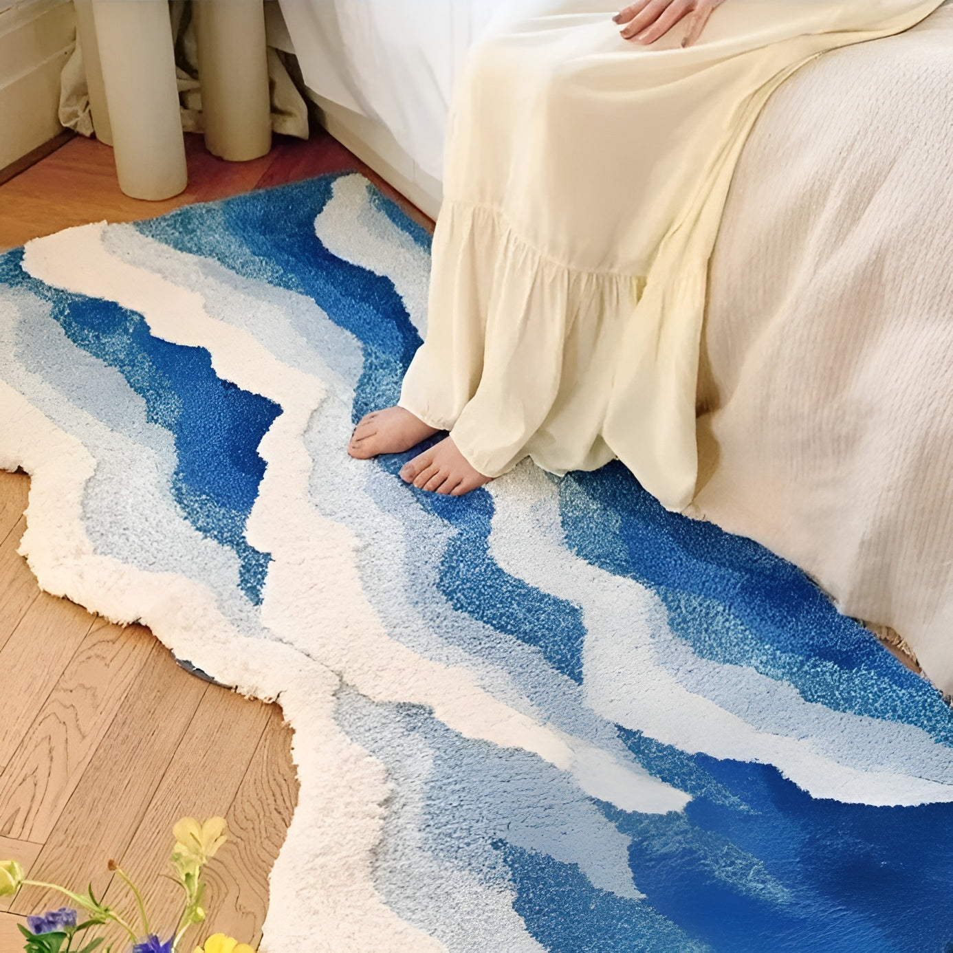 Plush Pile Patterned Rug