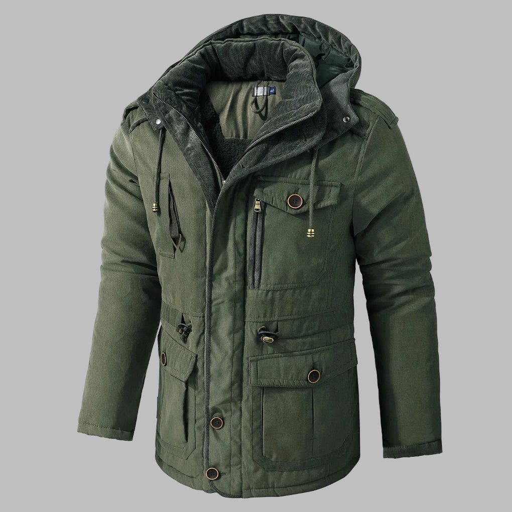 Insulated Water Resistant Mens Coat