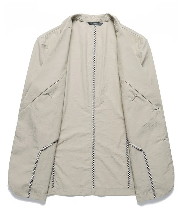 Classic Fit Men's Linen Jacket