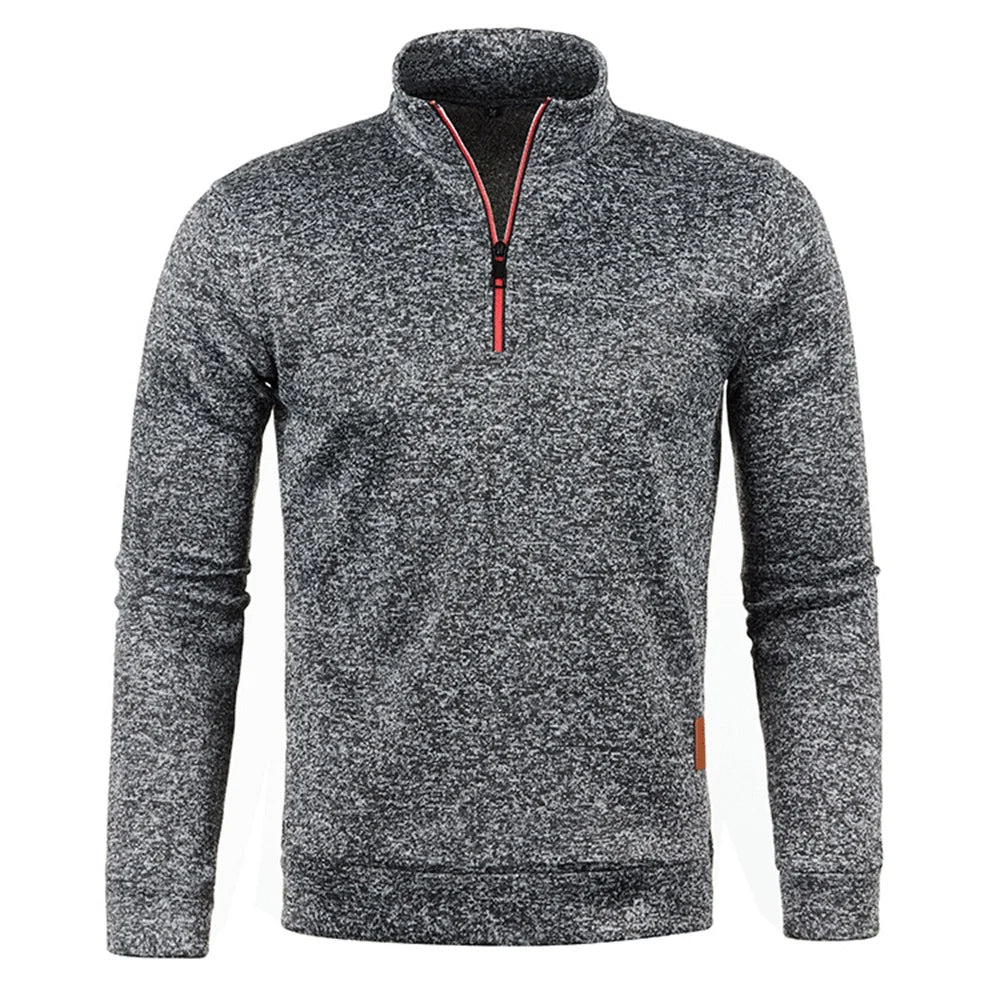 Warm Fleece Pullover Sweater for Men