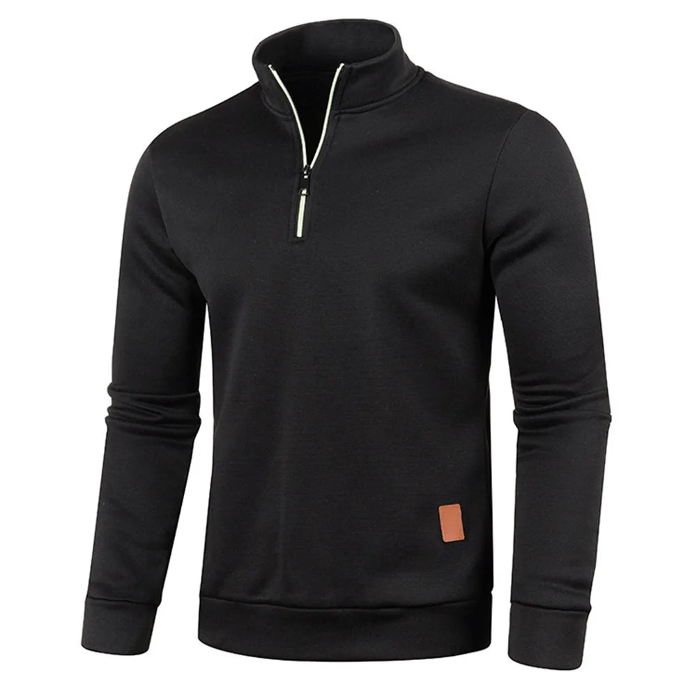 Warm Fleece Pullover Sweater for Men