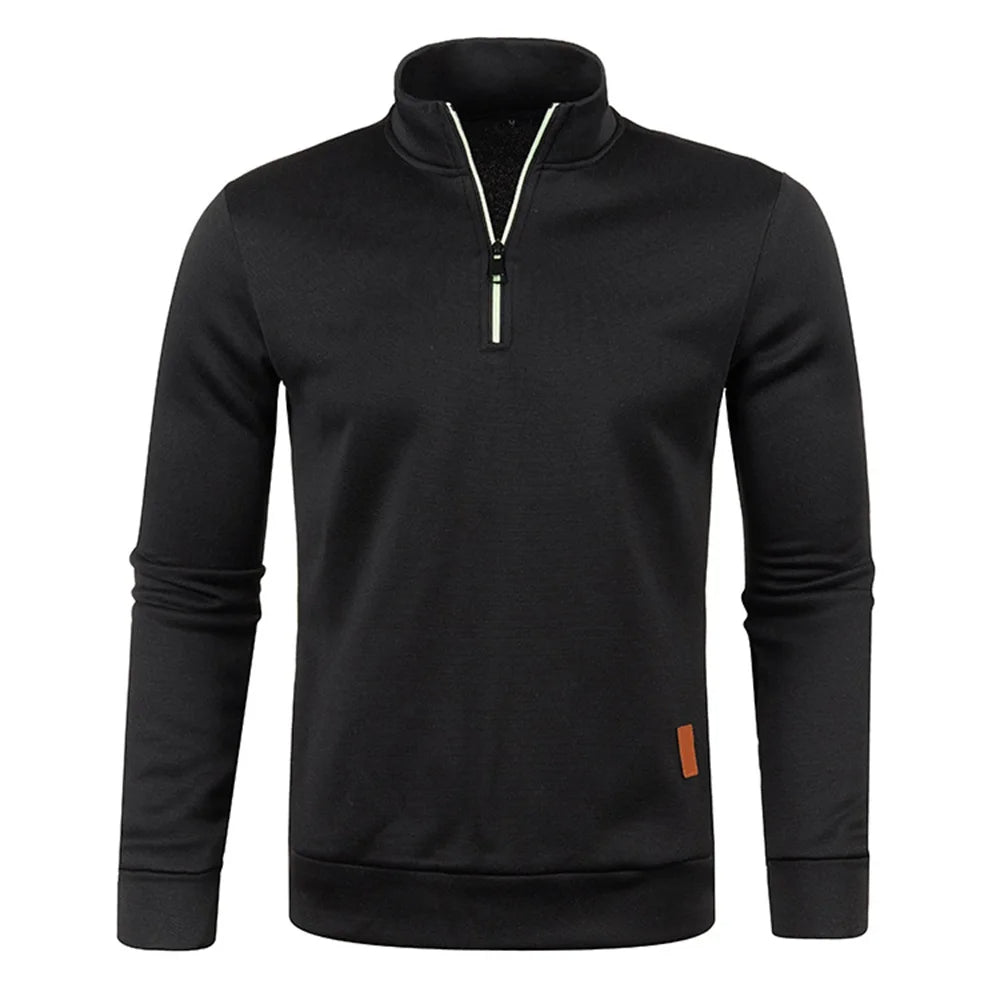 Warm Fleece Pullover Sweater for Men