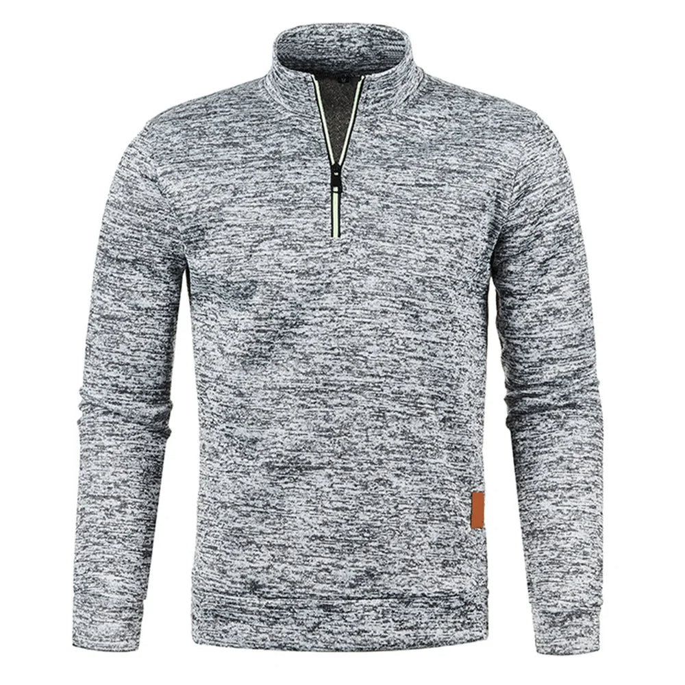Warm Fleece Pullover Sweater for Men