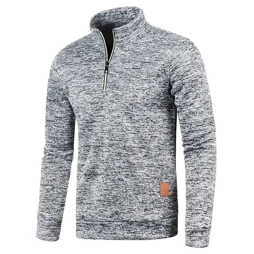 Warm Fleece Pullover Sweater for Men