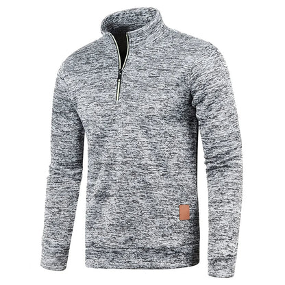 Warm Fleece Pullover Sweater for Men