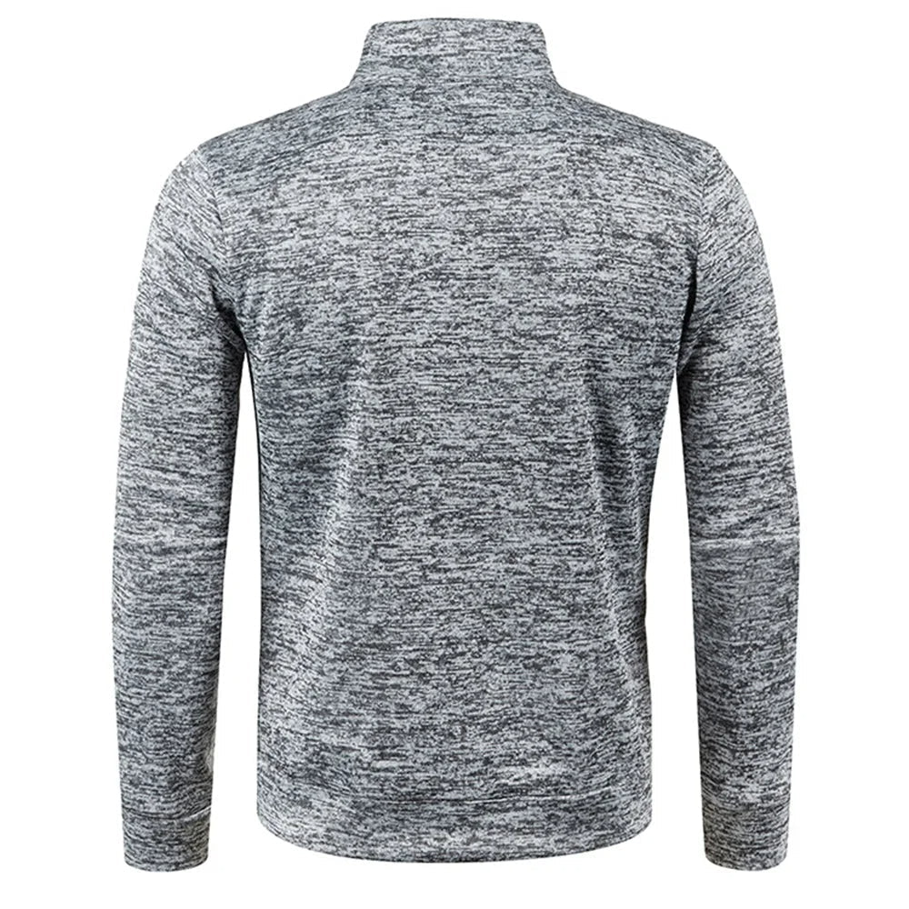 Warm Fleece Pullover Sweater for Men
