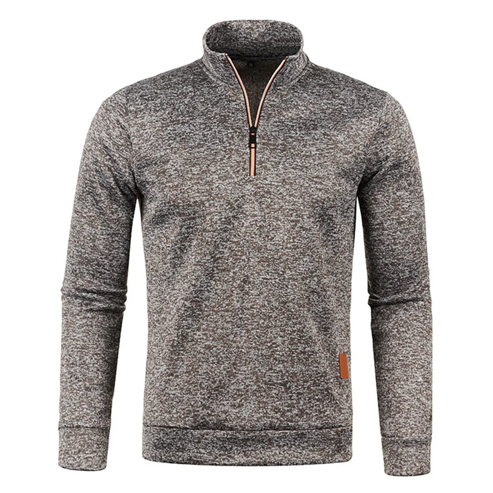Warm Fleece Pullover Sweater for Men